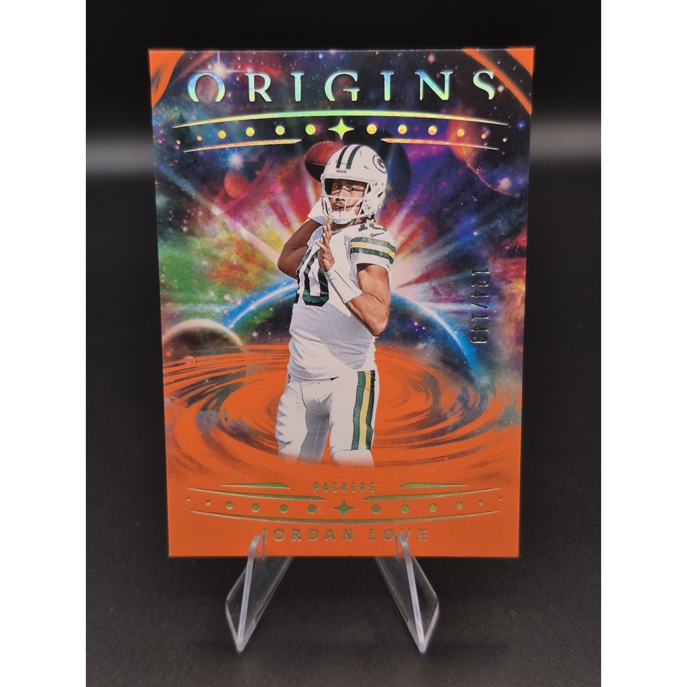 2025 Panini Origins Jordan Love #79 Orange /149 Green Bay Packers
